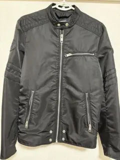 DIESEL シングルライダース ジャケット ブラック - メルカリ