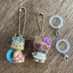 サンリオ アロハスイングコレクション キティ ポチャッコ 2個セット