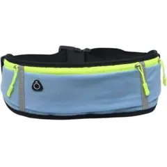 反射材付き ランニングポーチ ウエストポーチ スマホ収納 防水 夜間OK 新品