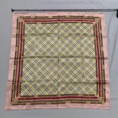 新品・未使用品　Burberrys 57cmスカーフ シルク・コットン50％大判