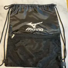 Mizuno ブラック ナップザックのサムネイル