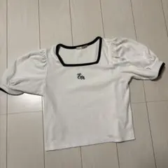 ems スクエアネック パフスリーブ Tシャツのサムネイル
