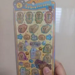 正規品 うるちゅるポップシール んぽちゃむ きみまろ