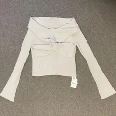 GRL オフショルニット