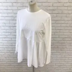9.10 h911 23区 長袖Tシャツ M フリル ロンT