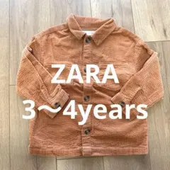 ZARA ♥️コーデュロイジャケット ♥️3〜4years♥️104cmのサムネイル