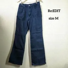 Re:EDIT カジュアルパンツ デニム調 美品