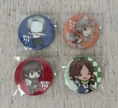 ひきフェス 缶バッジ Eve un:c 天月 うらたぬき4種セット