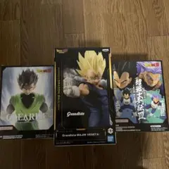 ドラゴンボールZ 魔人ベジータ グレートサイヤマン孫悟飯 ベジータ＆トランクス