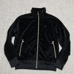 サイズL！アディダス［ベロア］トラックジャケット　トレフォイルロゴ　ジャージ