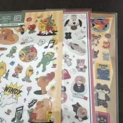 クリアシール3枚セット