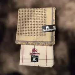 Burberrys ハンカチ 2枚セット
