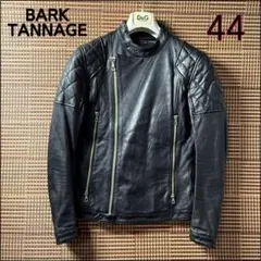 BARK TANNAGE シープレザー ライダース 黒 44 2026年最新】BARK TANNAGE メンズ レザージャケット・ライダースの人気