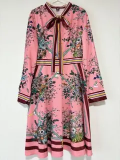 FEIINVAN ボタニカル　フラワー花柄ワンピース