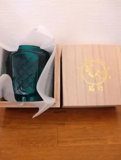 KIRIKO Globe 星矢来3面 瑠璃色　江戸切子　銘灯 KIRIKO Globe 星矢来3面 瑠璃色 江戸切子 銘灯 色 瑠璃 | 江戸