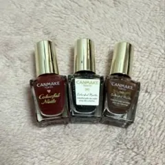 CANMAKE カラフルネイルズ　N02、N91、N86