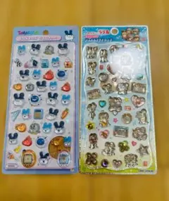 ボンボンドロップシールたまごっちみみっち　ジュエルプチドロップステッカーラブ友