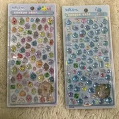 ボンボンドロップシール ミニ しずくちゃん 2枚セット　正規品