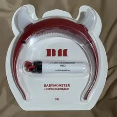 BABYMONSTER HORN HEADBAND RED