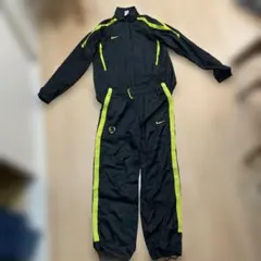 Nike ナイロンジャケット ブラック/ライム
