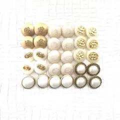 特別セット⭐️飾りボタン6種類　30個セット　まとめ売り