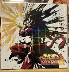 スーパードラゴンボールヒーローズ　超サイヤ人4 孫悟空ゼノ　ホログラム仕様　色紙