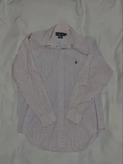 RALPH LAUREN ラルフローレン シャツ ギンガムチェック L ポニー