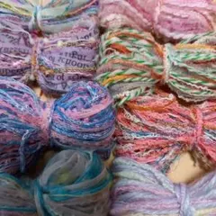 引き揃え糸、変わり糸、ファンシーヤーン