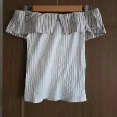 MOUSSY オフショルダー Tシャツ