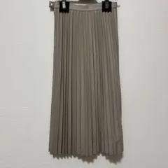 フェイクレザースカート