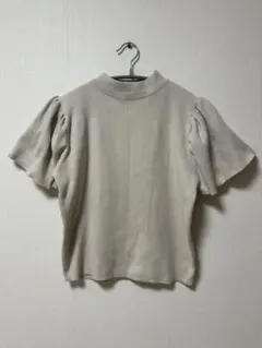 fifth 半袖 ニット ベージュのサムネイル