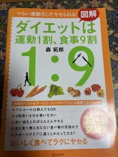 ダイエットは運動1割、食事9割