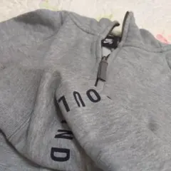 Nike SB グレー フルジップ トレーナー M　ナイキ　フード付きパーカー