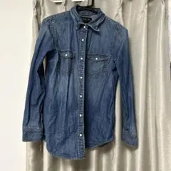 The 1st Floor ナノユニバース デニムシャツ 長袖