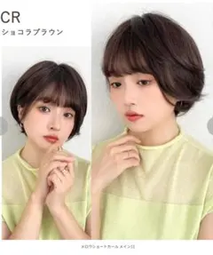 【15日までSALE】ウィッグ　ブライトララ　ショートカール ショコラブラウンのサムネイル