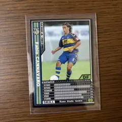 WCCFファビオ・カンナヴァーロ トレーディングカード ①