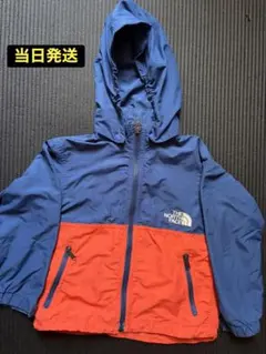 THE NORTH FACE キッズ ジャケット ブルー×オレンジのサムネイル