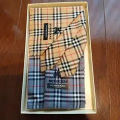 新品未使用！ バーバリーロンドン ハンカチ2枚セット