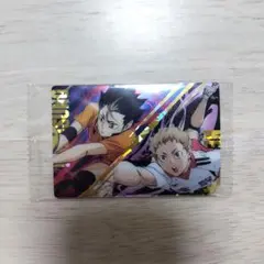 ハイキュー　ウエハースカード　夜久衛輔　西谷夕
