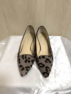 STRAWBERRY-FIELDS レオパード柄 パンプス