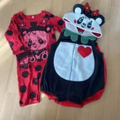 grand grand てんとう虫　ロンパース　70 コスプレ　ハロウィン