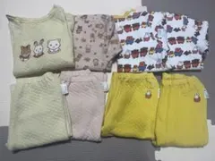 UNIQLO シルバニアファミリー＆ミッフィーパジャマセット 110cm