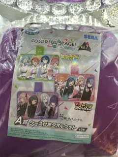 プロセカラッキーくじ　A賞ケース付きタオルケット　ニーゴ