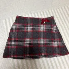 タルティーヌエショコラ チェック柄スカート
