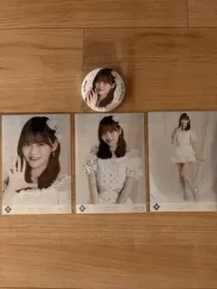 ＝LOVE髙松瞳 生写真コンプ・缶バッジセット