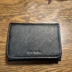 niko and... ブラック 三つ折り財布