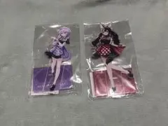 アイカツ アクリルスタンド 大地のの 白樺リサ フィギュア カードダス