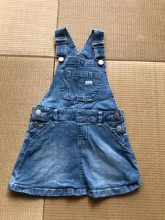 MPS 女の子 ジャンバースカート 110cm デニムブルー