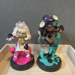 美品　スプラトゥーン　amiibo アミーボ　ヒメ　イイダ