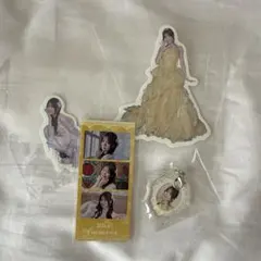 CUTIE STREET 古澤里紗 ステッカー キーホルダー 4点セット